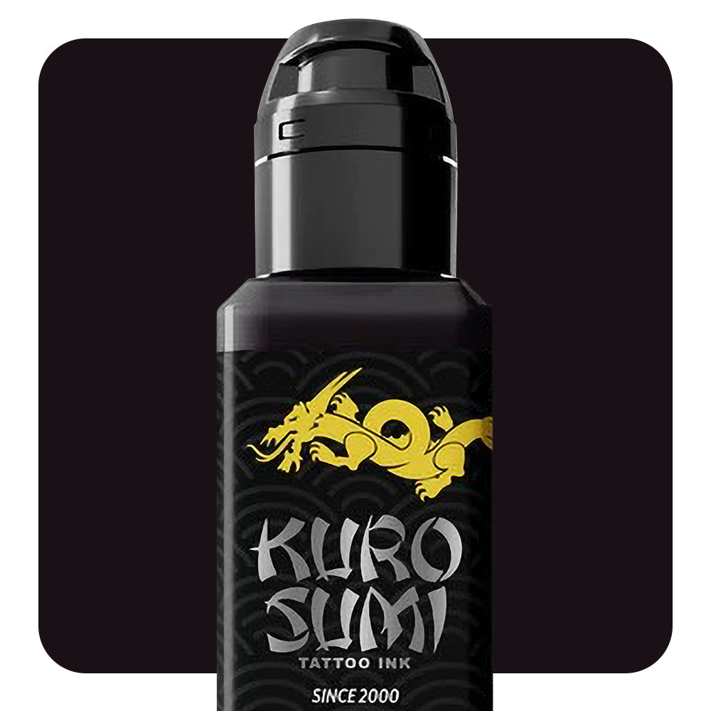 King Kong Black — Kuro Sumi Tattoo Ink — Pick Size - Painful Pleasures