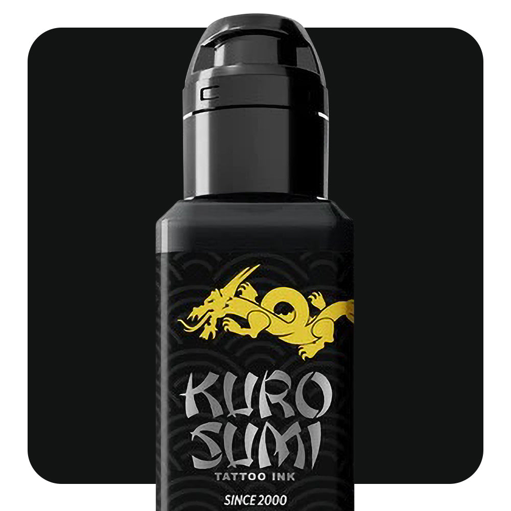 Marble Black — Kuro Sumi Tattoo Ink — Pick Size