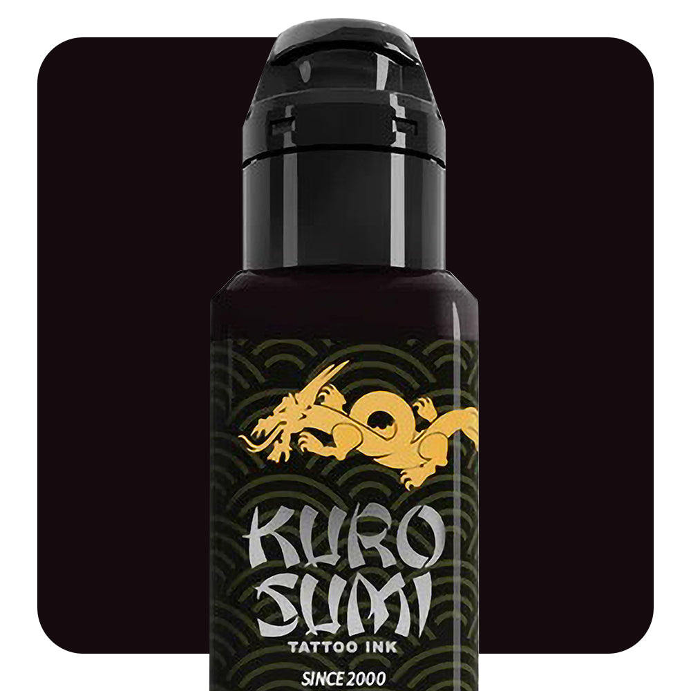 Medium Cherry — Kuro Sumi Tattoo Ink — Pick Size