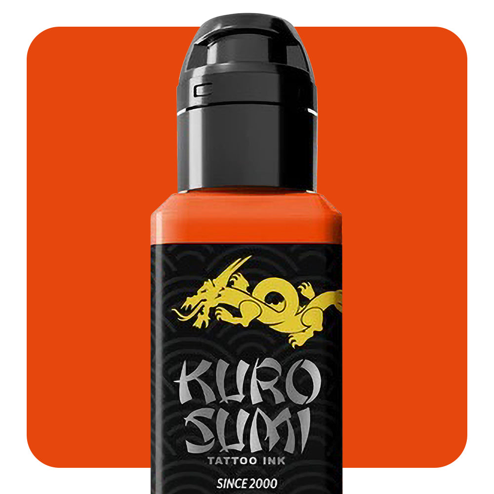 Rising Sun Orange — Kuro Sumi Tattoo Ink — Pick Size