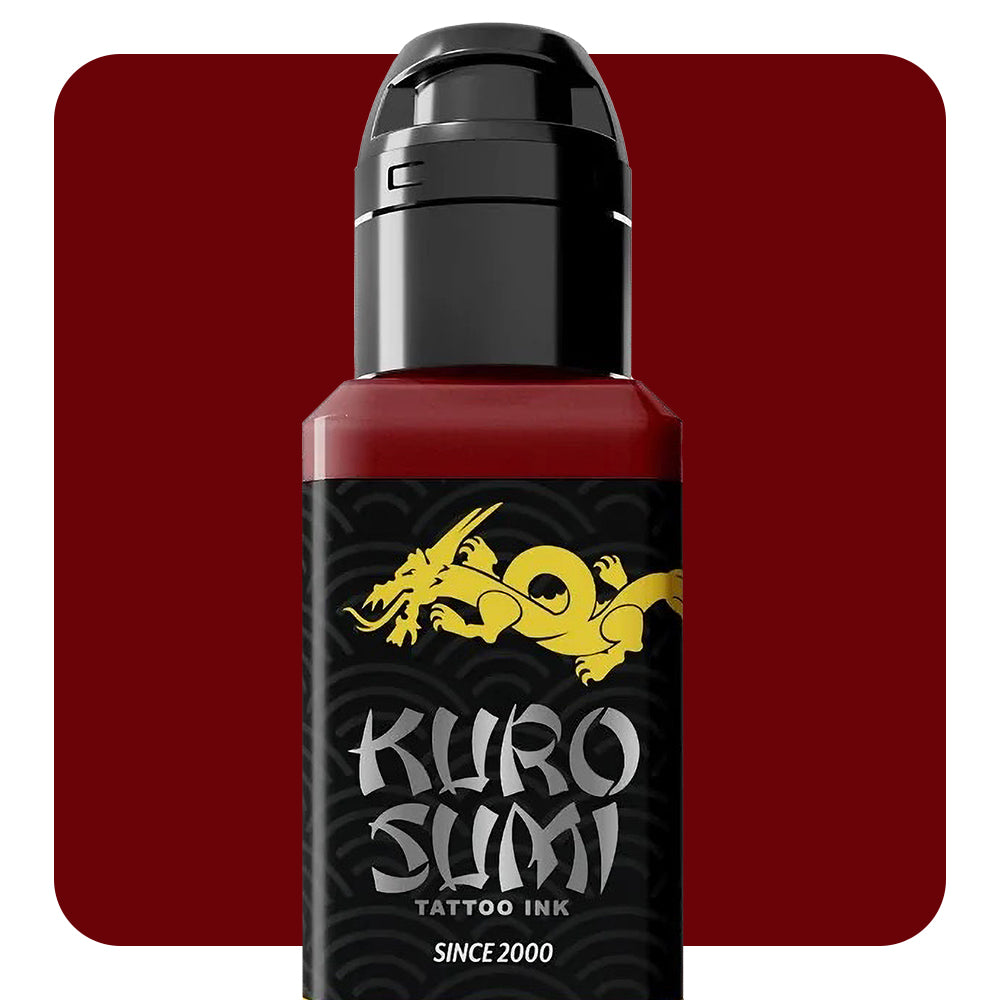 Saipan Red — Kuro Sumi Tattoo Ink — Pick Size