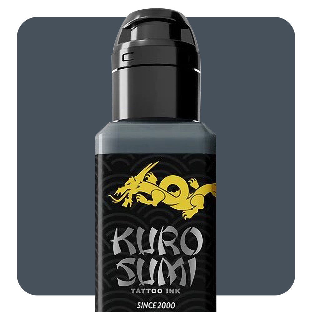 Step Grey — Kuro Sumi Tattoo Ink — Pick Size