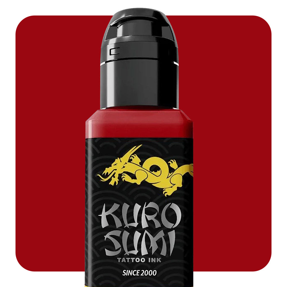 Tokyo Rose Red — Kuro Sumi Tattoo Ink — Pick Size