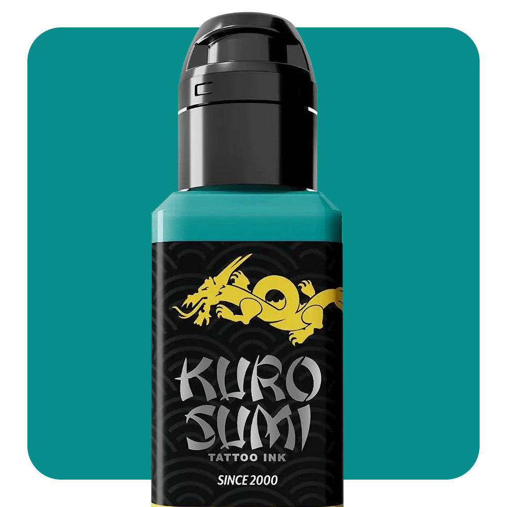 Toruko Teal — Kuro Sumi Tattoo Ink — Pick Size