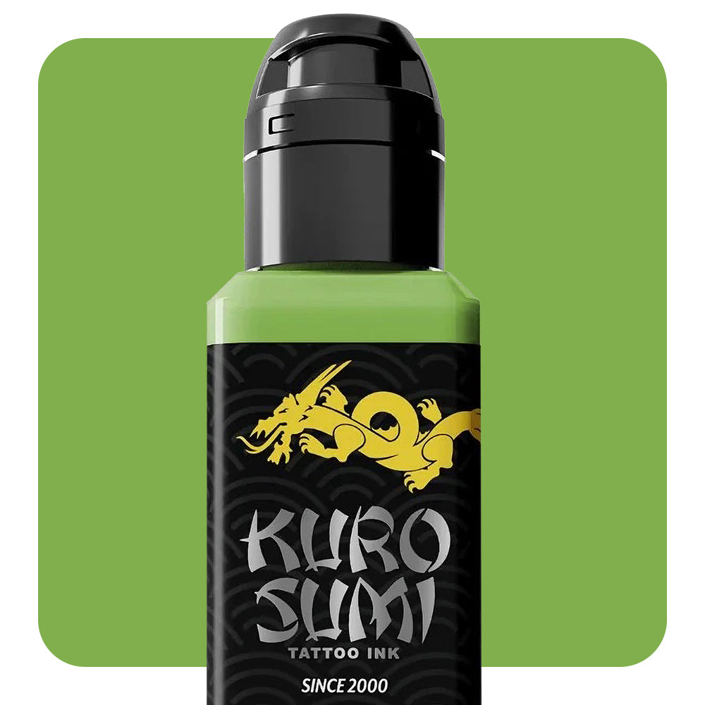 Wasabi Green — Kuro Sumi Tattoo Ink — Pick Size