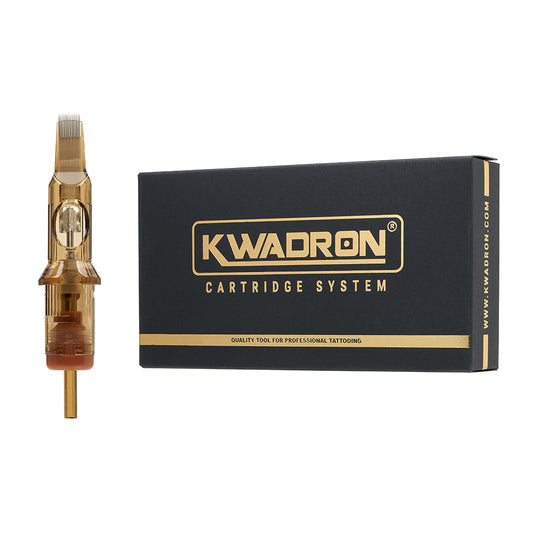 Closeout Kwadron Non-Membrane Cartridge Tattoo Needles — Box of 20