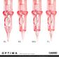 Kwadron Optima PMU Cartridge Tattoo Needles — Box of 20