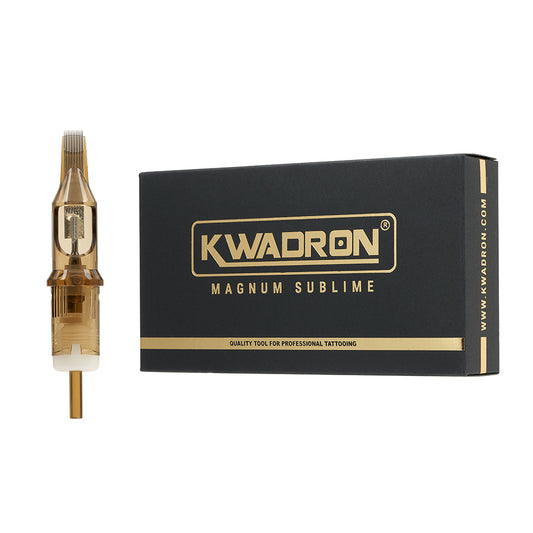 Kwadron Sublime Cartridge Tattoo Needles — Box of 20