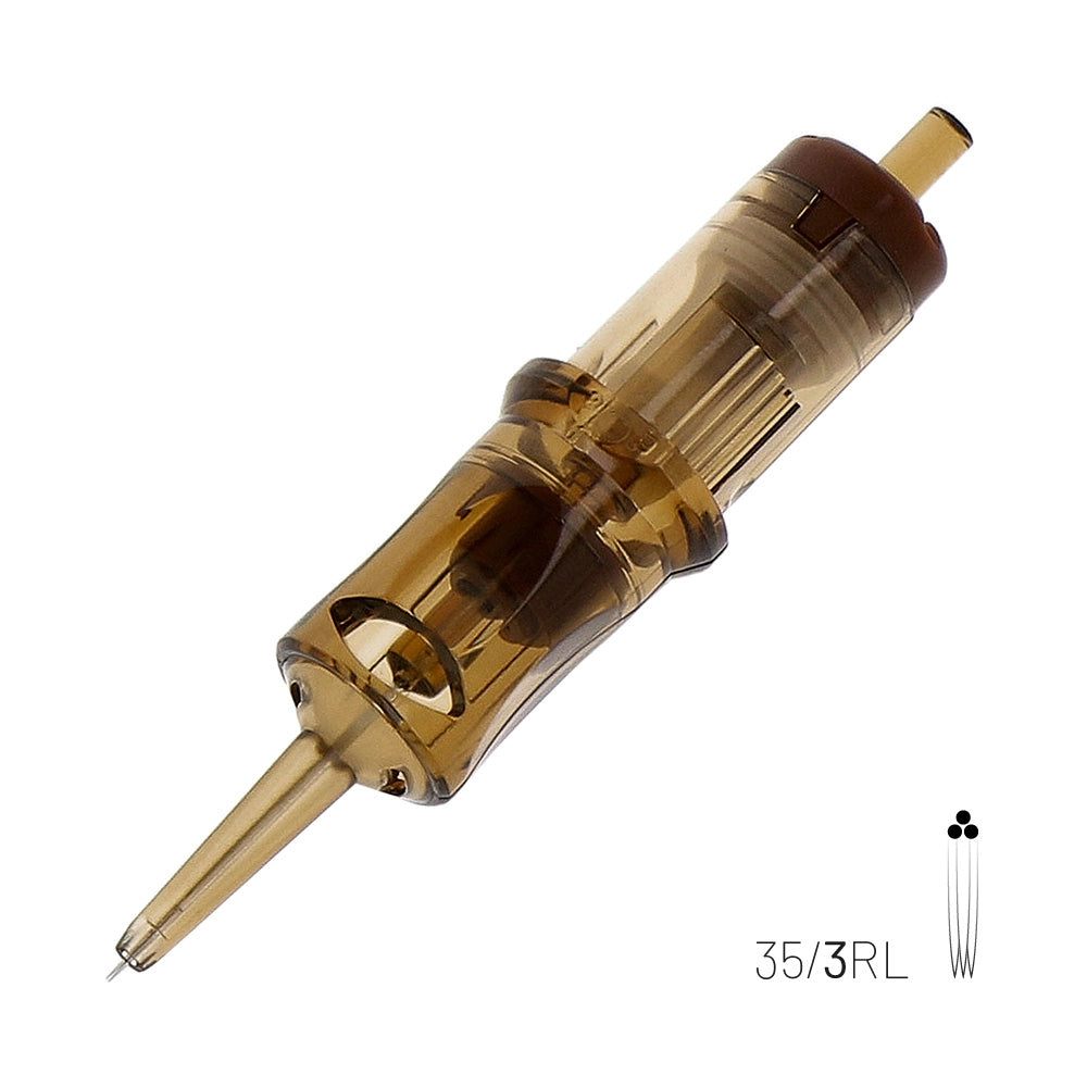 3 Round Liner 0.35mm Long Taper - 35/3RLLT - 05