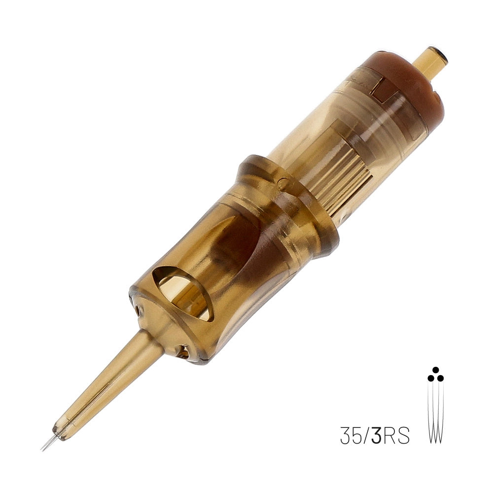 3 Round Shader 0.35mm Long Taper - 35/3RLST - 05