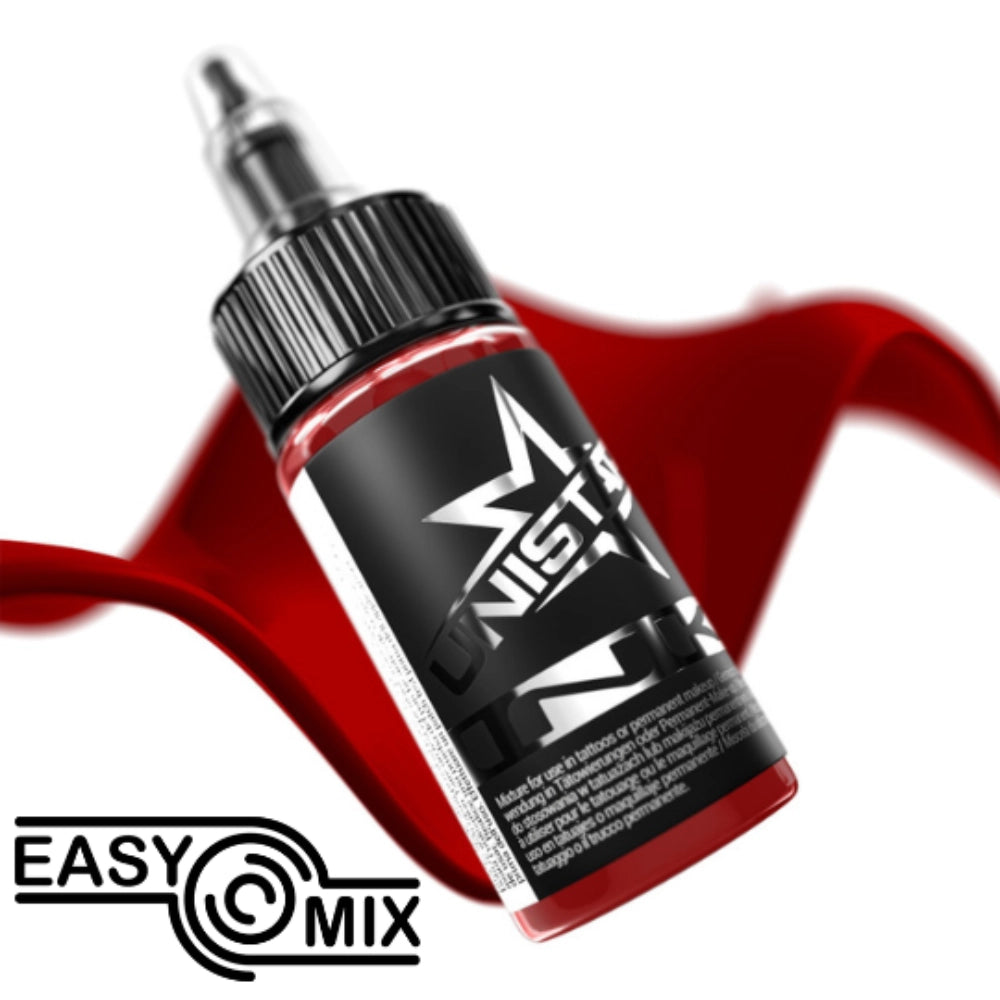 Kwadron Unistar Colors Ink — Top Basic Dark Red — 1oz Bottle