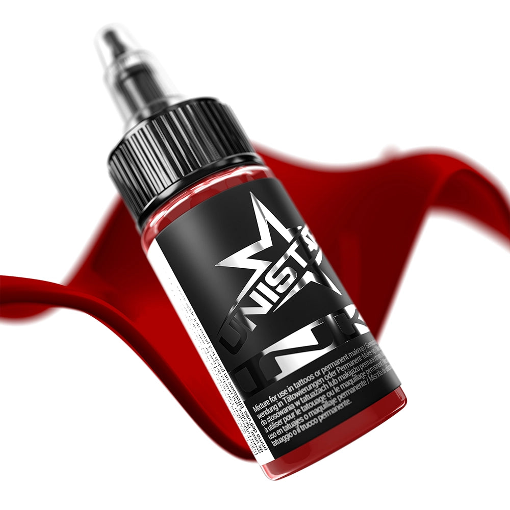Kwadron Unistar Colors Ink — Top Basic Dark Red — 1oz Bottle