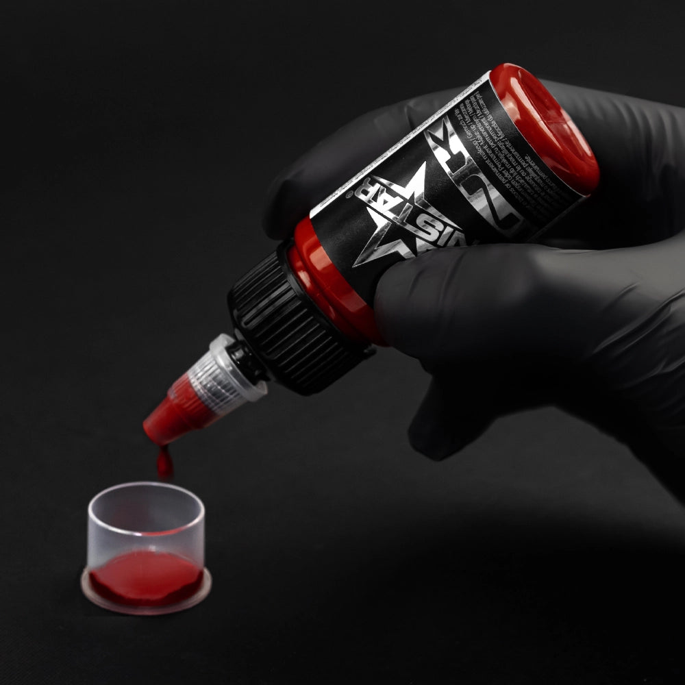 Kwadron Unistar Colors Ink — Top Basic Dark Red — 1oz Bottle