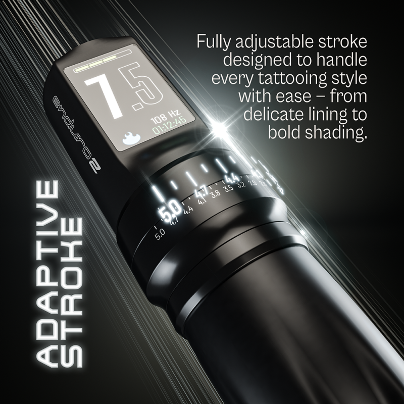 Kwadron Equaliser™ Enduro 2 Wireless Pen Tattoo Machine - Painful Pleasures