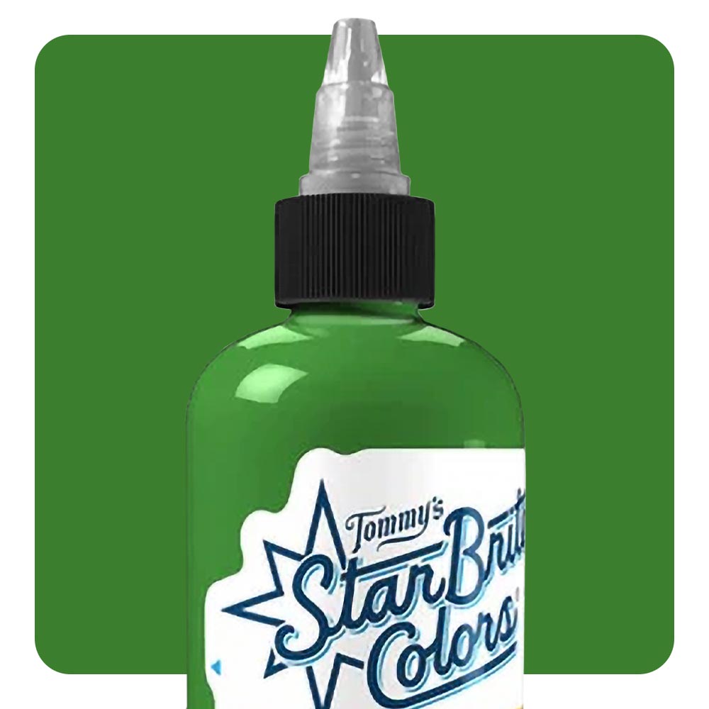 StarBrite Colors Tattoo Ink by Tommy’s Supplies – Leaf Green – Pick Your Size