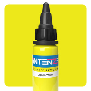 Lemon Yellow — Intenze Tattoo Ink — Pick Size - Painful Pleasures