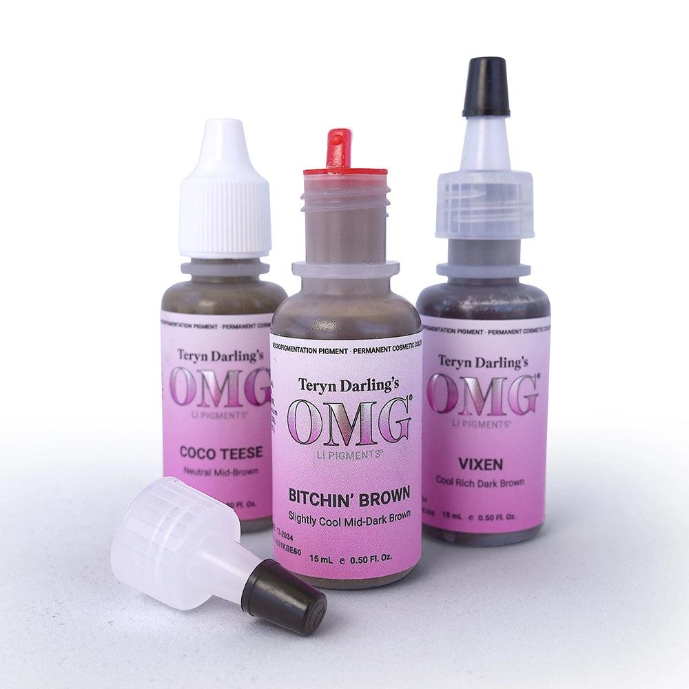 OMG® Pigments Black Brownie — 15ml Bottle