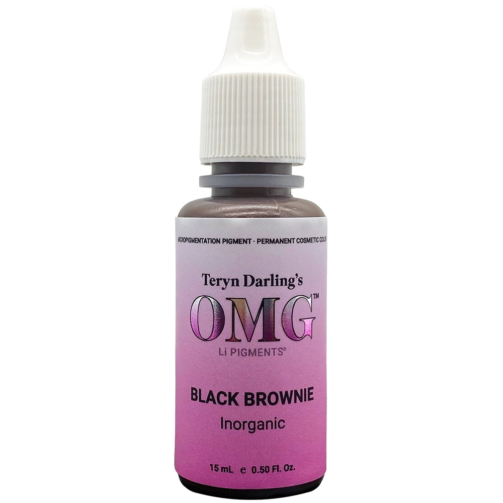 OMG® Pigments Black Brownie — 15ml Bottle