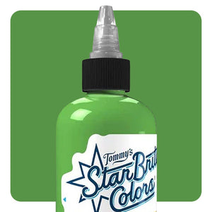 StarBrite Colors Tattoo Ink by Tommy’s Supplies – Lime Green – Pick Your Size - Painful Pleasures