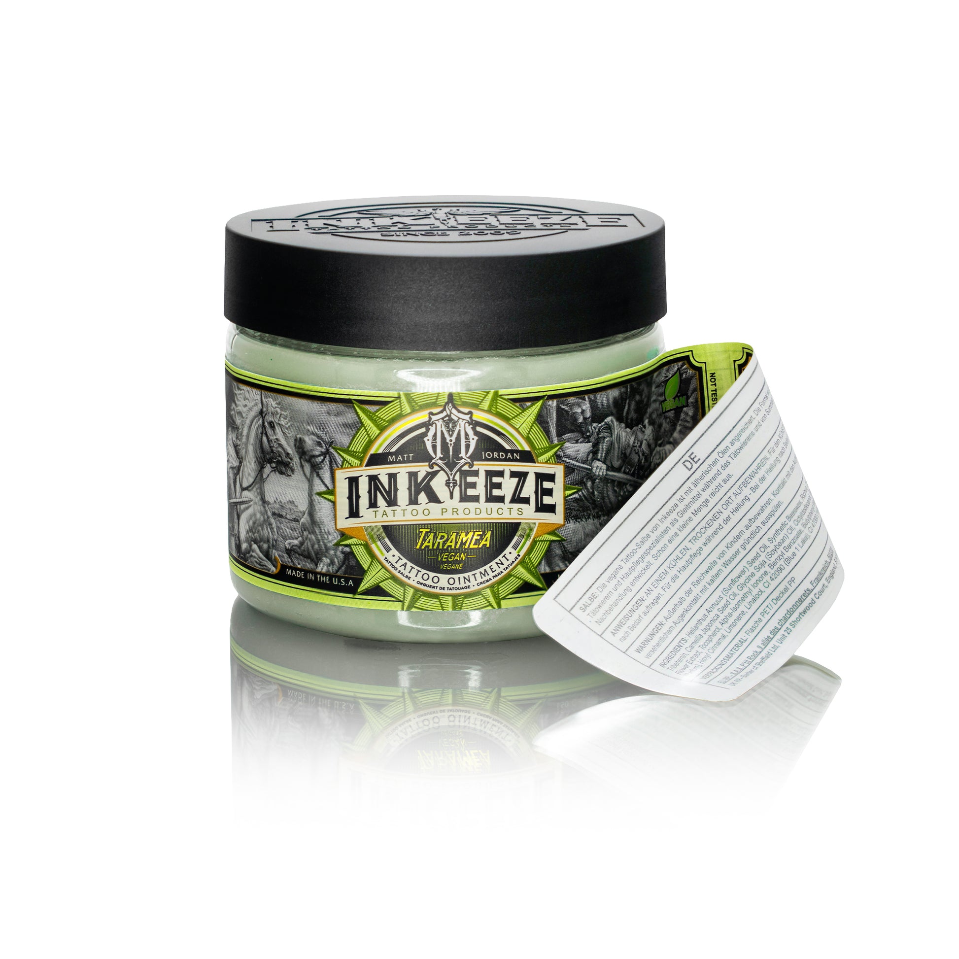 INK-EEZE x Matt Jordan Tattoo Ointment — 5.3oz Jar - Painful Pleasures