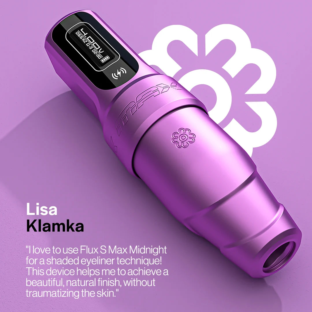 Microbeau Flux S Max Permanent Makeup Machine — Ruby