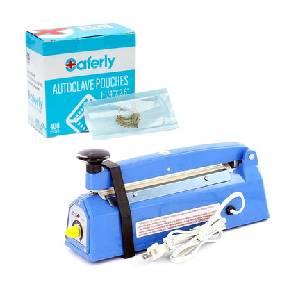 Desk Type 8" Impulse Heat Sealer — 110V or 220V - Painful Pleasures
