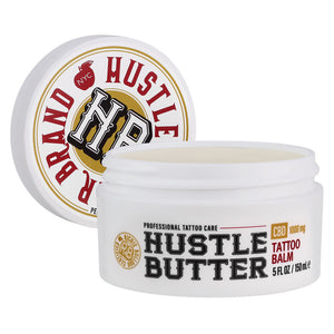 Hustle Butter CBD Tattoo Balm — 5oz Tub - Painful Pleasures