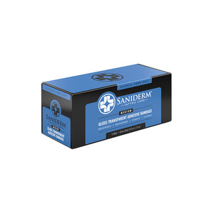 Saniderm Tattoo Aftercare Transparent Adhesive Bandage - 6in x 8 yard Roll - Painful Pleasures