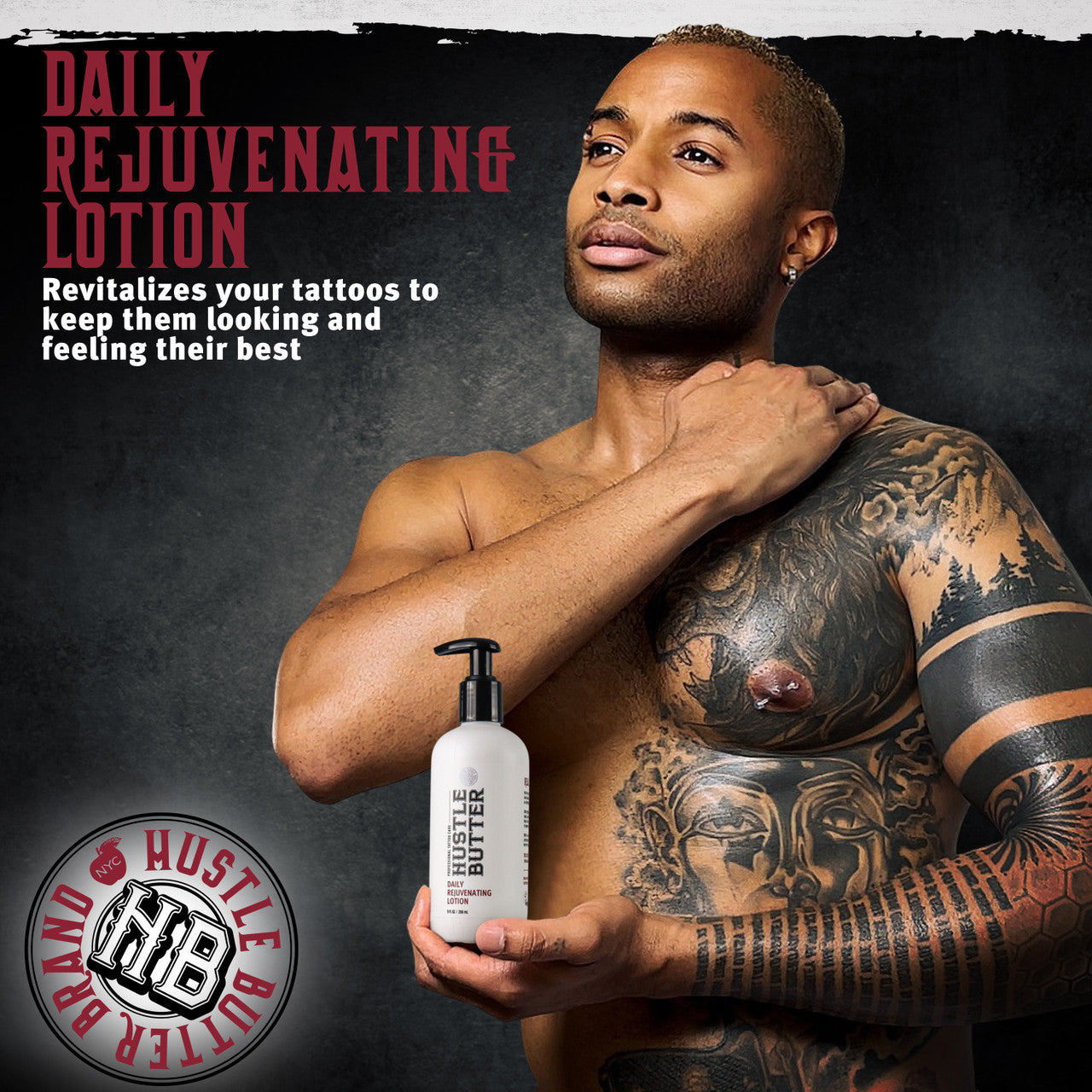 Hustle Butter Daily Rejuvenating Lotion — Single or Case of 12 - Painful Pleasures