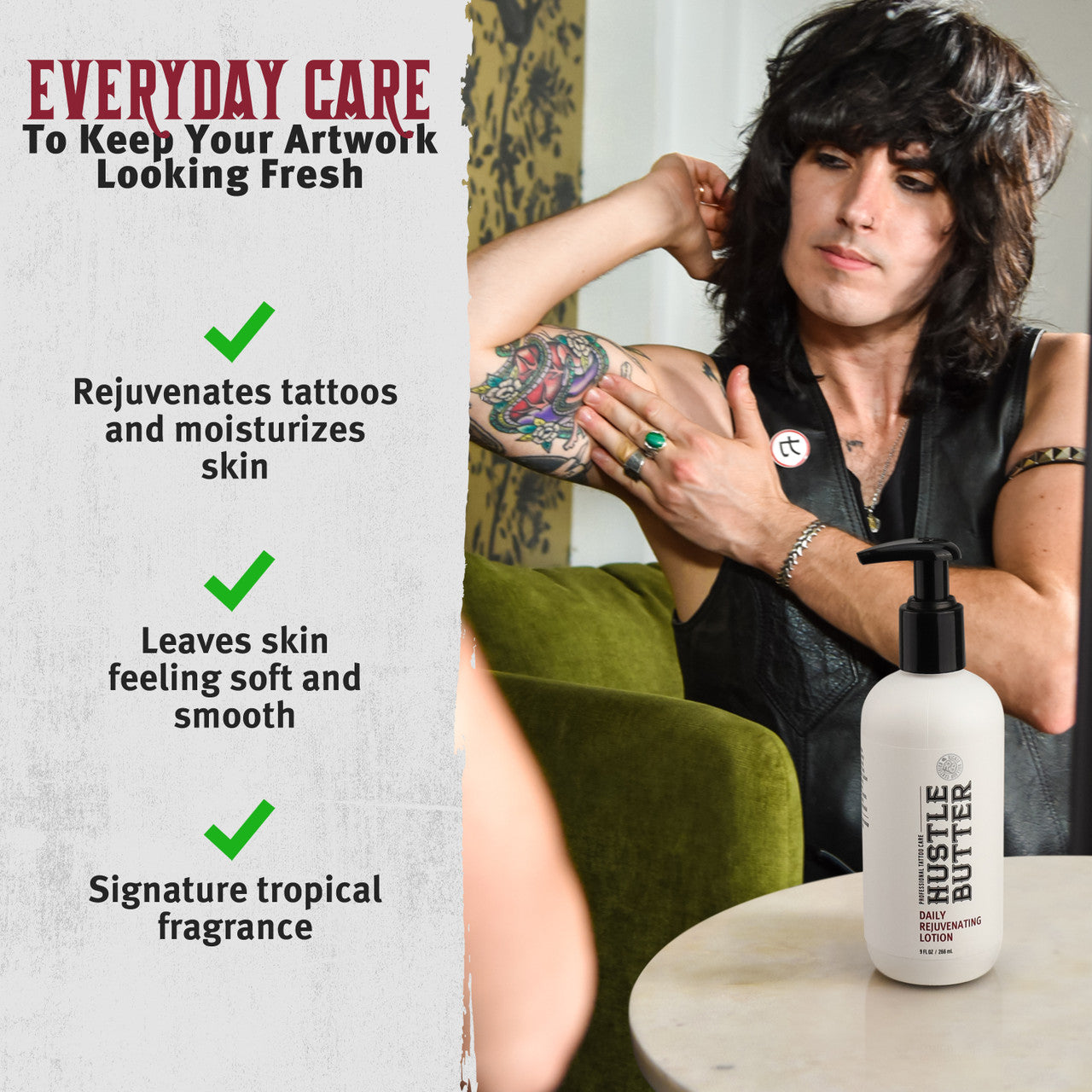 Hustle Butter Daily Rejuvenating Lotion — Single or Case of 12 - Painful Pleasures