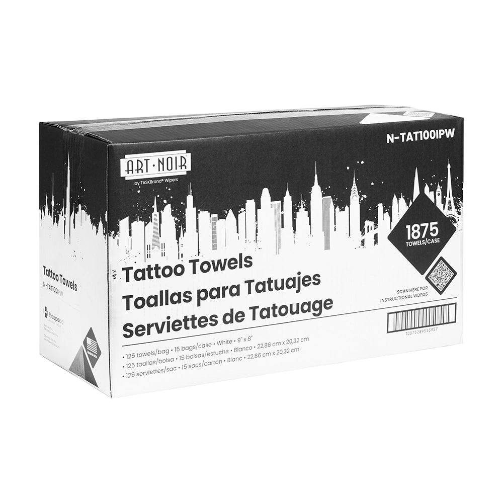Art Noir Regular Tattoo Towels - Painful Pleasures