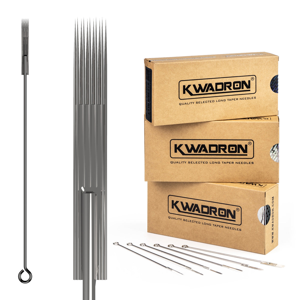 Kwadron Tattoo Needles — Box of 50