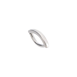 Tilum 14g Titanium Crescent Curve Navel Clicker