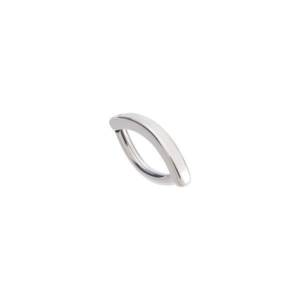Tilum 14g Titanium Crescent Curve Navel Clicker | PainfulPleasures