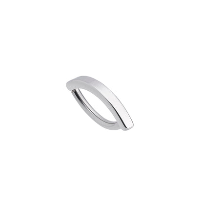 14g Sleek Curve Navel Clicker - Painful Pleasures