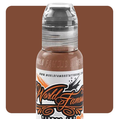 Maks Skintone #1 — World Famous Tattoo Ink — Pick Size - Painful Pleasures