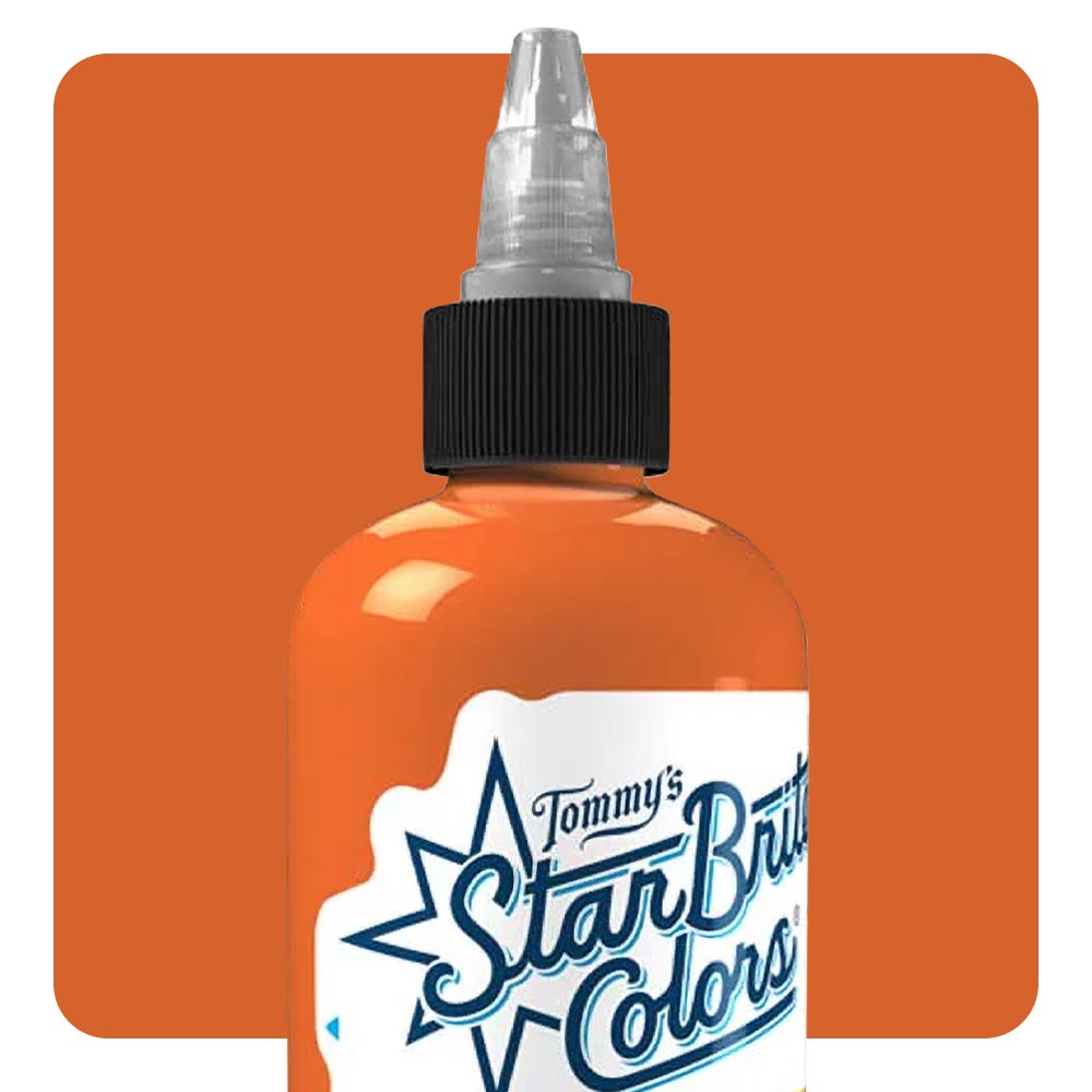 StarBrite Colors Tattoo Ink by Tommy’s Supplies – Mango – Pick Your Size - Painful Pleasures