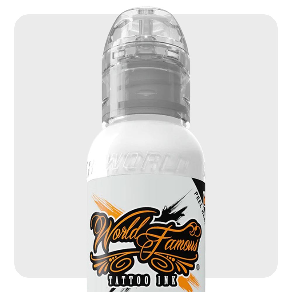 Master Mike China White — World Famous Tattoo Ink — Pick Size