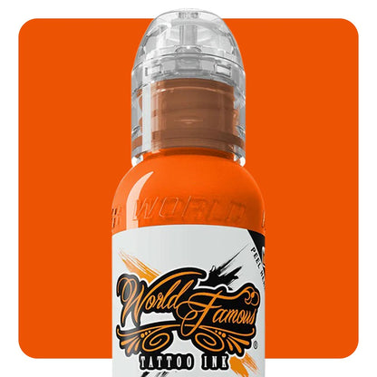 Master Mike KOI Orange — World Famous Tattoo Ink — Pick Size - Painful Pleasures