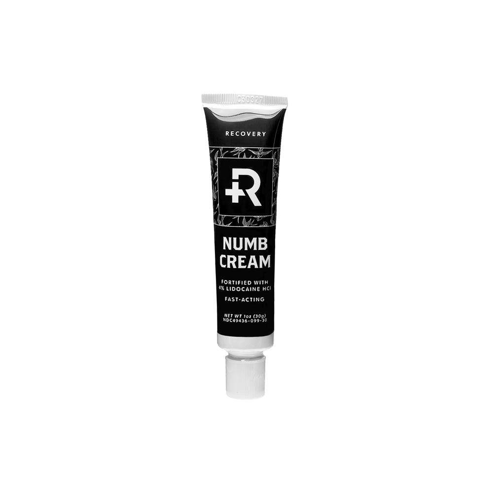 Recovery Numb Tattoo Numbing Cream — 1oz — Case of 100