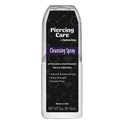 Piercing Care Cleansing Spray by Tattoo Goo —  2oz Bottle - Painful Pleasures