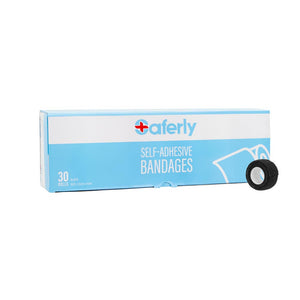 Saferly 1” Medical Cohesive Wrap — Case of 30 - Painful Pleasures