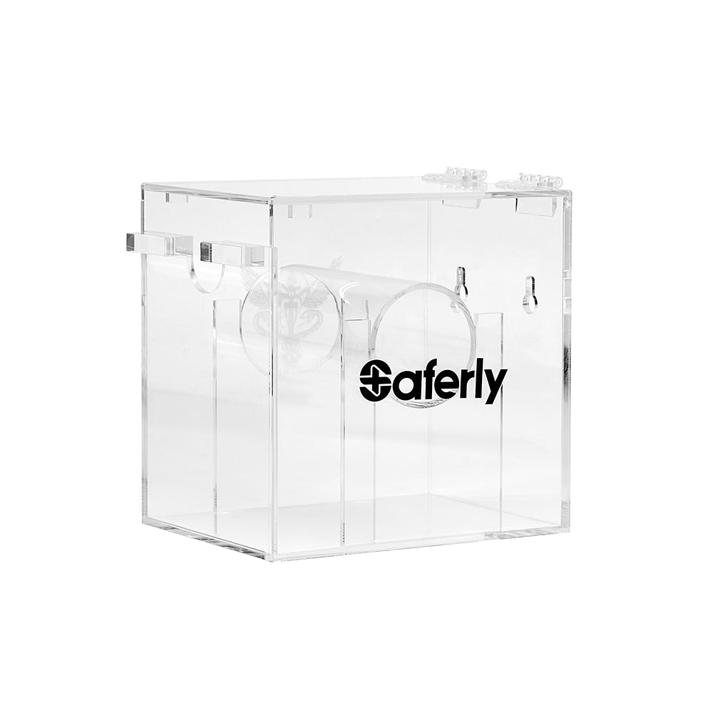 Saferly Barrier Film Holder with Wall Mount