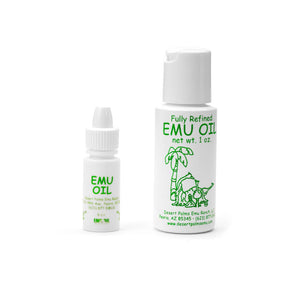 Emu Oil - Piercing or Tattoo Aftercare & Stretching - 1oz. Bottle - Painful Pleasures