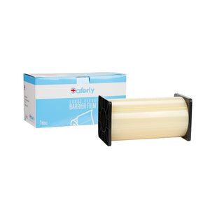Saferly Medical Clear Barrier Film — 10" x 6" — One Roll of 1200 Perforated Sheets - Painful Pleasures