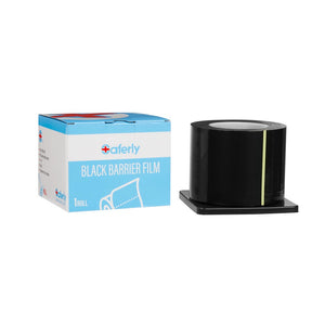 Saferly Medical Barrier Film in Dispenser Box 4” x 6” — Price Per Roll — Pick Color - Painful Pleasures