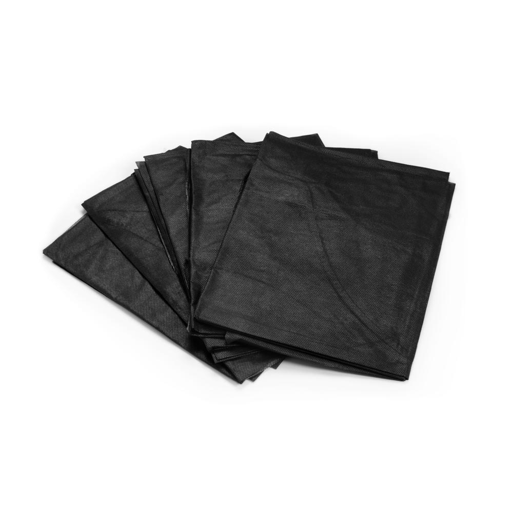 Ultimate Tattoo Supply Disposable Black Aprons — 20 Pack