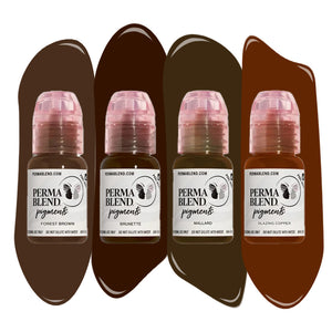 Medium Eyebrow Mini Set – Perma Blend – 4 1/2oz Bottles - Painful Pleasures
