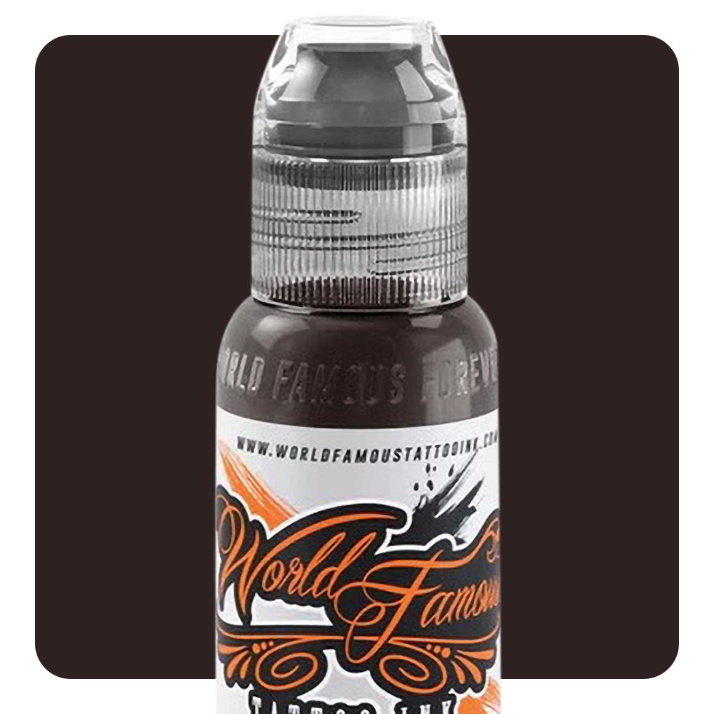 Michele Deep Brown — World Famous Tattoo Ink — Pick Size