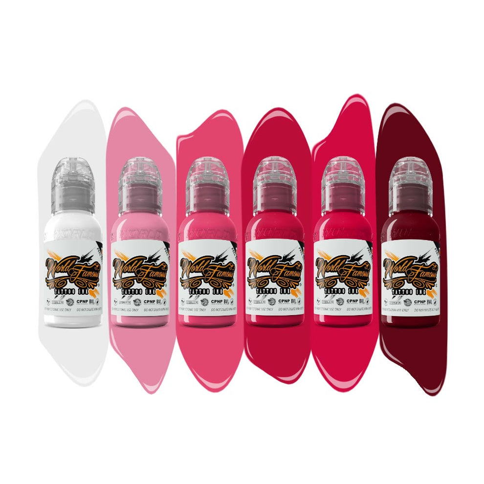 Pink Skin Ink Melek Tastekin Pink Neon Effect Series — World Famous Tattoo Ink — 1oz ...